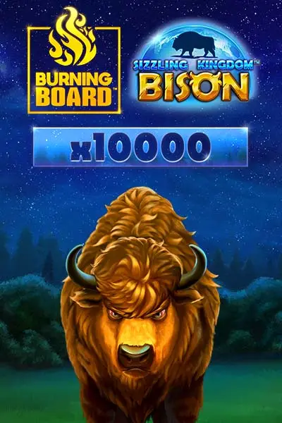 Sizzling Kingdom Bison Burning Board