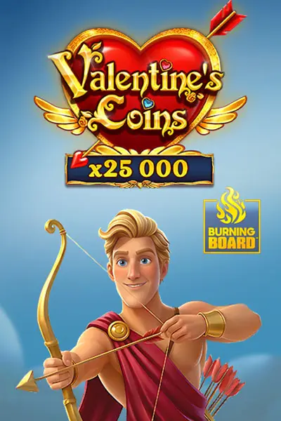 Valentines Coins Burning Board